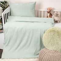 4Home Baby muszlin bölcsőlepedő Teal , 100 x 135cm, 40 x 60 cm, zöld