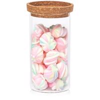 4Home Cork üvegedény fedővel, 1000 ml, 1000 ml