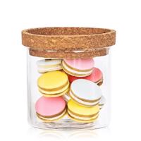 4Home Cork  üvegedény fedővel, 450 ml, 450 ml
