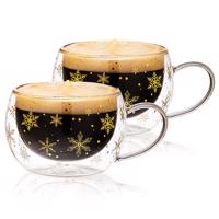 4Home Snow Hot&Cool  therno pohár  cappuccinohoz, 270 ml, 2 db