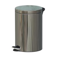 Alda pedálos kuka Freedom Fresh 12 L, rozsdamentesacél, rozsdamentes acél fényes, 12 l