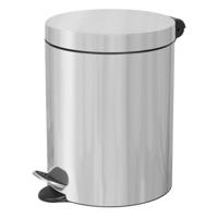 Alda pedálos szemetes Soft Close Freedom Fresh 5l, rozsdamentes acél, rozsdamentes acél fényes