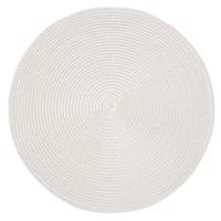 Altom Straw tányéralátét fehér, átmérő 38 cm, 4 darabos készlet, fehér