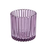 Altom Tealight üveg gyertyatartó teagyertyához, átmérő 8,5 cm, lila, lila, 8,5 cm