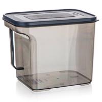 Bankett Tárolóedény fogantyúval ZOYA 2,75 l, füst, 2,75 l