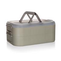 Banquet CULINARIA Party box khaki,  40 x 28 x 17,8 cm,, sötétzöld