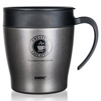 Banquet Travel termo bögre TAZZA 330 ml, antracit, antracit