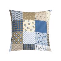 Bellatex párna Adéla Patchwork kék , 40 x 40 cm