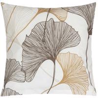 Bellatex párnahuzat Ginkgo bézs , 40 x 40 cm