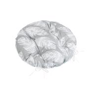 Bellatex Ülőpárna Adéla steppelt kerek Toll szürke, 40 x 40 cm