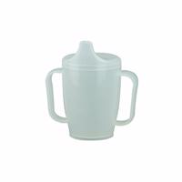 Bögre két fedéllel 250 ml, fehér, fehér