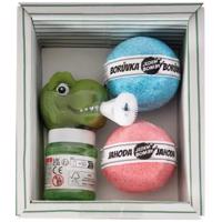 Bohemia Gifts Gyermek kozmetikai készletbuborékfújóval DINO