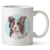 Bohemia Gifts Kerámia bögre - Border Collie , 350ml