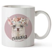 Bohemia Gifts Kerámia bögre - Chihuahua, 350 ml