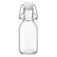 Bormioli Rocco Emilia üveg palack csatos kupakkal, 250 ml