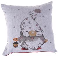 Dakls Christmas Gnome karácsonyi párnahuzat, 40 x 40 cm
