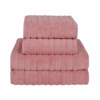 DELUXE mikropamut törölköző sötét púder , 50 x 95 cm, sötét rózsaszín, 50 x 95 cm