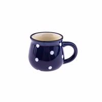 Dots Kerámia bögre 75 ml, kék, kék, 75 ml