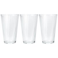 EH Csíkos pohárkészlet 3 db, 300 ml