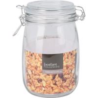 EH Üvegfedeles üvegedény, 1 l, 1 l