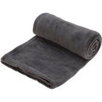 Fleece takaró sötétszürke, 125 x 150 cm