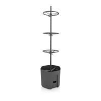 Gardenico Termesztőláda paradicsomhoz, antracit, átmérő 29 cm.
