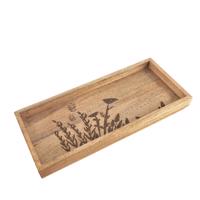 InDecor Mangófa dekoratív tálca Meadow, 36 x 16 x4 cm, 36 x 16 x 4 cm