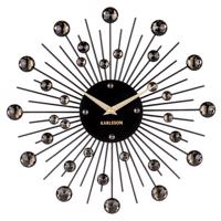 Karlsson 4860BK dizájner falióra, 30 cm