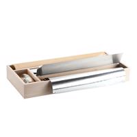 Kesper 57041 Konyhai fólia tálca bambusz, 42 x 19x 5,4 cm