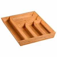 Kesper 58087 Bambusz komód, 6 rekeszes, 35 x 4 3 x5 cm, 35 x 4 3 x 5 cm