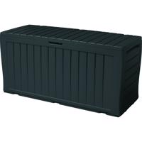 Keter Marvel plus kerti tárolódoboz ülőkével antracit, 270 l, 116 x 57 x 45 cm