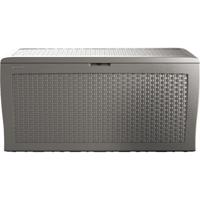 Keter Samoa Rattan kerti tárolódoboz, cappuccino 270 l, 117 x 57 x 45 cm