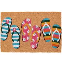 Kókusz szőnyeg Flip flop , 39 x 59 cm