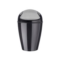 Koziol DEL S Kozmetikai szemeteskosár, 5 l,černá