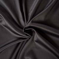 Kvalitex szatén lepedő rugalmas fekete , 100 x 200cm, fekete, 100 x 200 cm