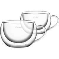 Lamart LT9012 pohárkészlet Cappuccino Vaso, 270ml, 2 db