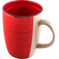 Lamart LT9107 kerámia bögre Happy, 260 ml, piros, piros
