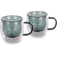 Lamart LT9127 2-részes pohárkészlet Bear Vaso, 250ml, zöld