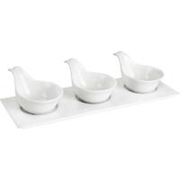 Lamart LT9218 4 darabos tálalóedény készlet Dine,34 x 12 cm, 34 x 12 cm
