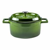 LAVA Fém öntöttvas edény, átmérő 20 cm, zöld, 2,6l