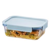 LOCKnLOCK Téglalap alakú üvegedény CLEAR, 1 l ,menta színű, 1 l