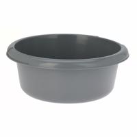 Műanyag lavor, 32 cm átmérőjű, szürke, szürke