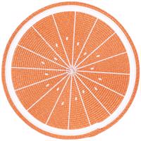 Narancs tányéralátét, 38 cm