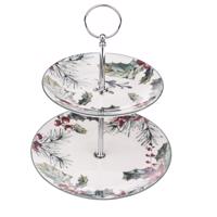 Needles karácsonyi porcelán polc