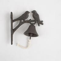 Öntӧttvas csengő Madarak, 18,5 cm