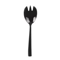 Orion BLACK Rozsdamentes acél salátavilla, fekete