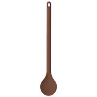 Orion kerek szilikon kanál, barna, 28 cm , barna