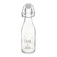 Orion palack klipszes zárral Hópihe fehér, 0,29 l, 290 ml