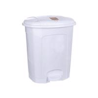 Orion pedálos szemeteskosár, 5,5 l, fehér