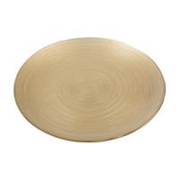 Orion Üveg tálalótányér Golden, átmérő 21 cm, 21 cm átmérőjű